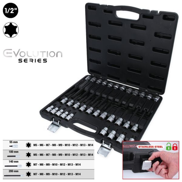 Set chei tubulare KS TOOLS 911.4520