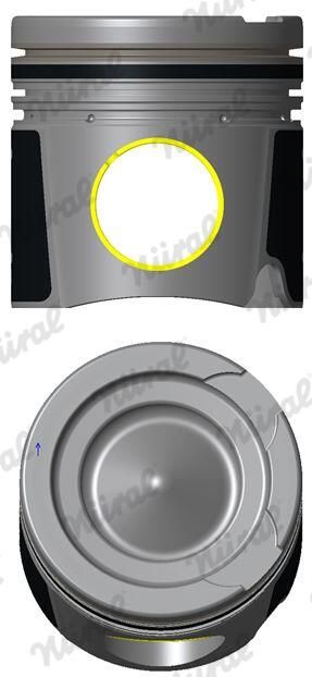 Piston NÜRAL DuraBowl ® 87-444600-10