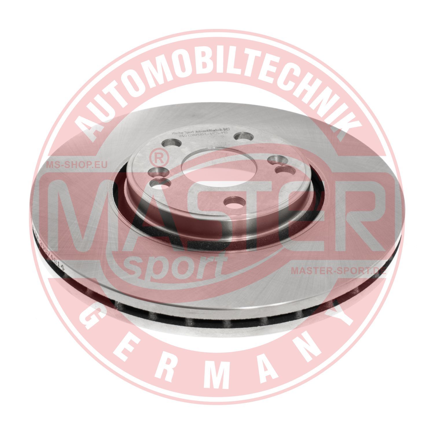 Tarcza hamulcowa MASTER-SPORT GERMANY 24012801351-PCS-MS
