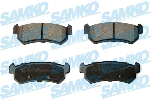 Sada brzdových destiček, kotoučová brzda SAMKO 5SP1199