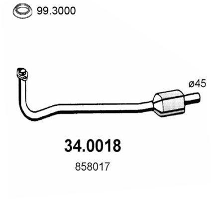 Katalizator ASSO R1620030