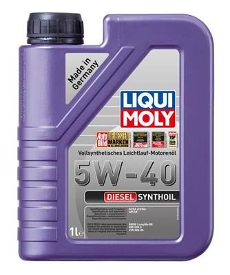 E-shop LIQUI MOLY Motorový olej Diesel Synthoil 5W-40, 1340, 1L