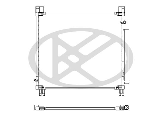 Condensator, climatizare KOYORAD CD011050