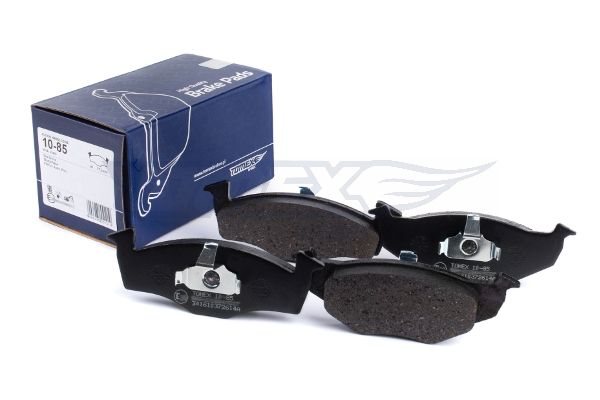 Levně Sada brzdových destiček, kotoučová brzda TOMEX Brakes 10-85