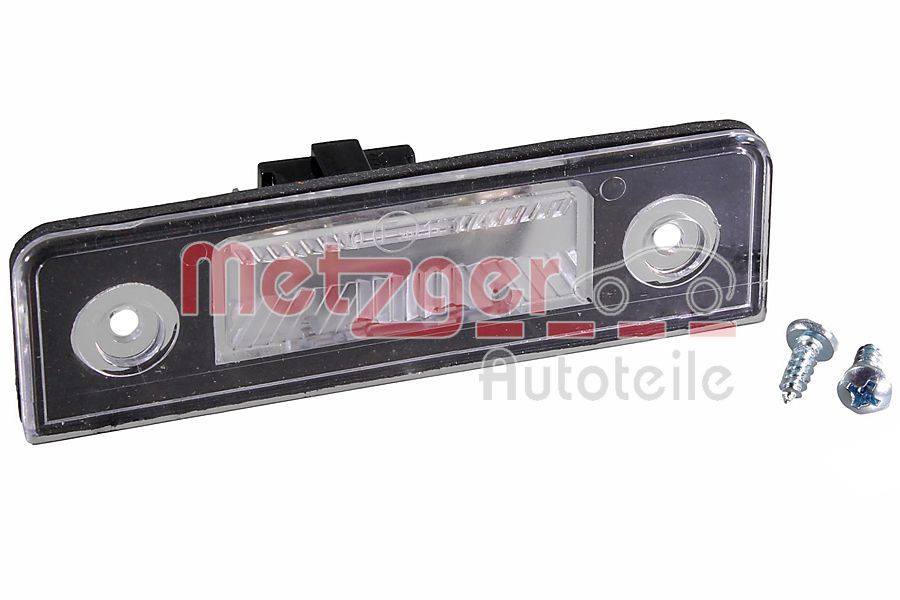 Oświetlenie tablicy rejestracyjnej METZGER AUTOTEILE 2080033