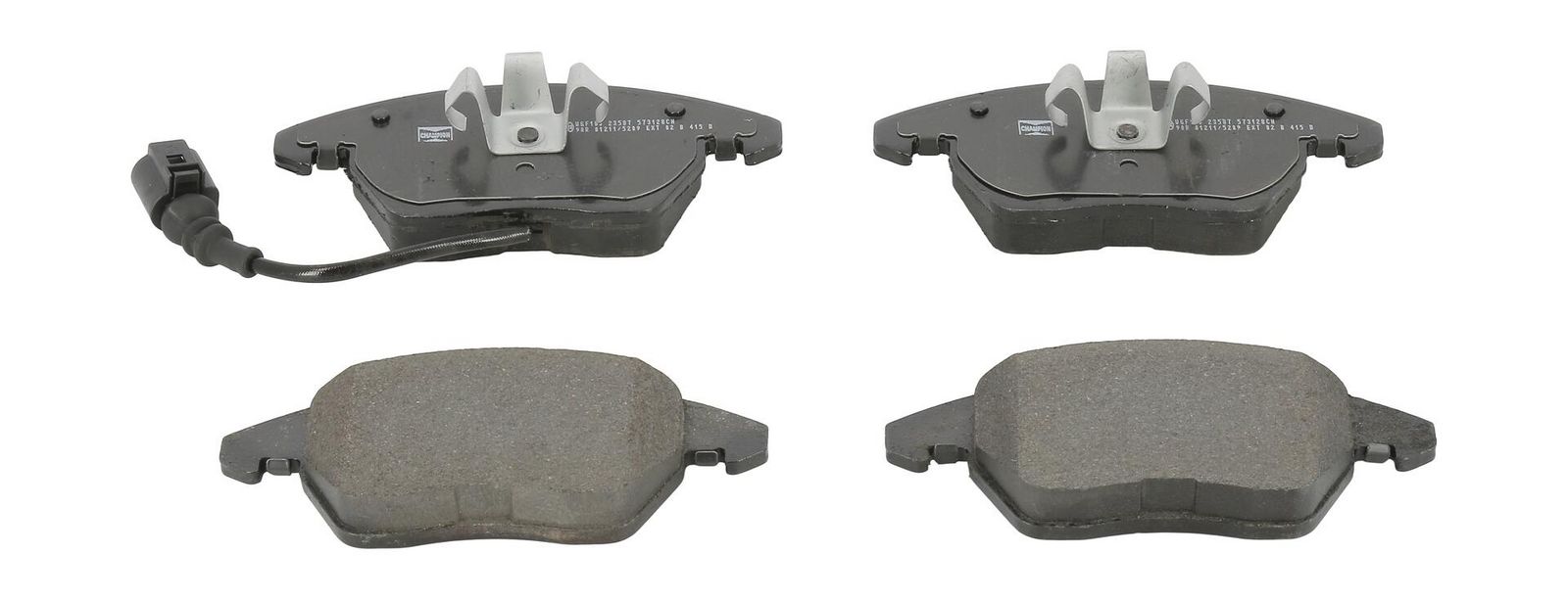 set placute frana,frana disc CHAMPION 573128CH