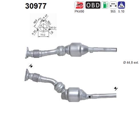 Katalizator AS 30977