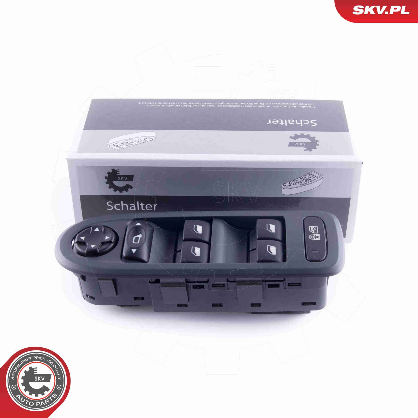 Выключатель, стеклолодъемник