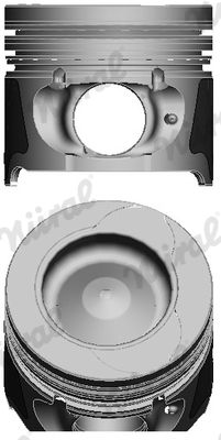 Piston NÜRAL 87-123400-50