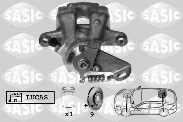 Zacisk hamulca SASIC 6500035