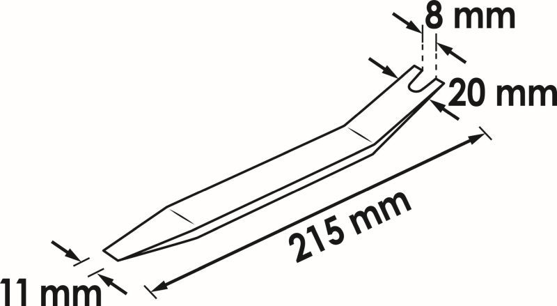 Levně Odstranění, zakrytí dveří VIGOR V2495