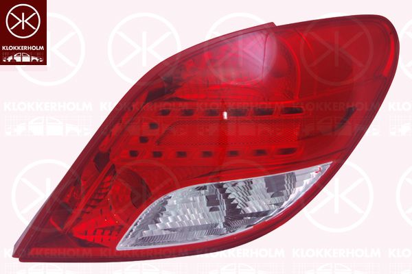 Lampa tylna zespolona KLOKKERHOLM 55080714A1