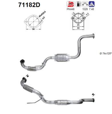 Katalizator AS 71182D