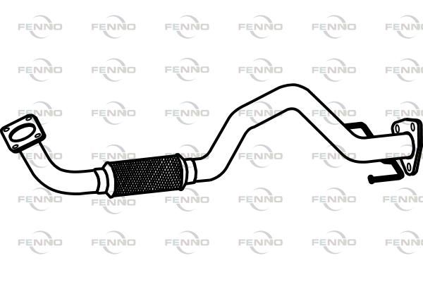 Rura wydechowa FENNO 1J0254301S