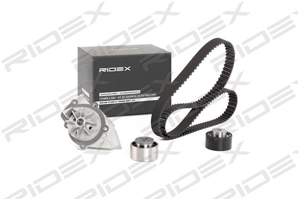 Pompa wodna + zestaw paska rozrządu RIDEX 3096W0063