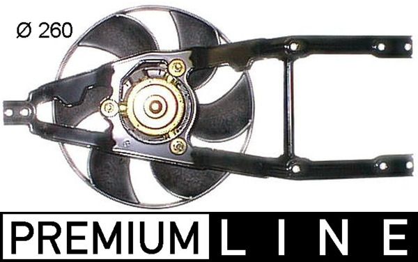 Wentylator, chłodzenie silnika MAHLE CFF 298 000P