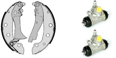 Zestaw szczęk hamulcowych BREMBO H 23 015