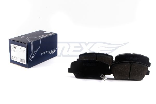 Levně Sada brzdových destiček, kotoučová brzda TOMEX Brakes 17-68