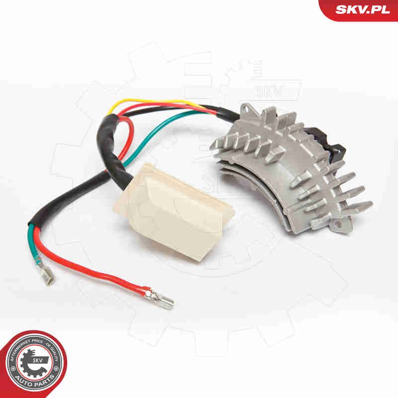 Rezistors, Salona ventilators