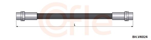 Furtun frana COFLE 92.BH.VK024
