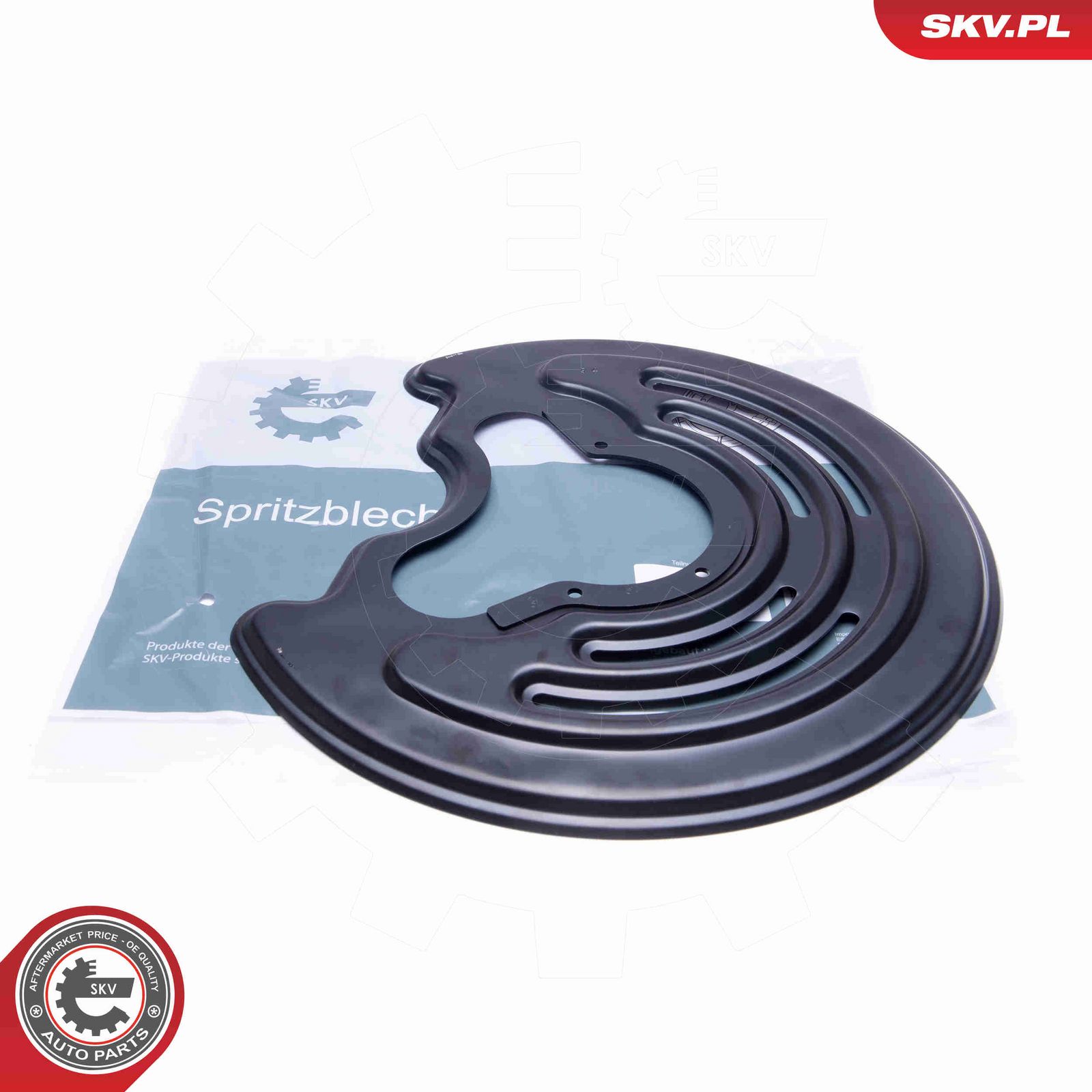 Отражатель, диск тормозного механизма