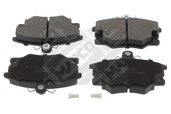 Zestaw klocków hamulcowych, hamulce tarczowe MAPCO 6394