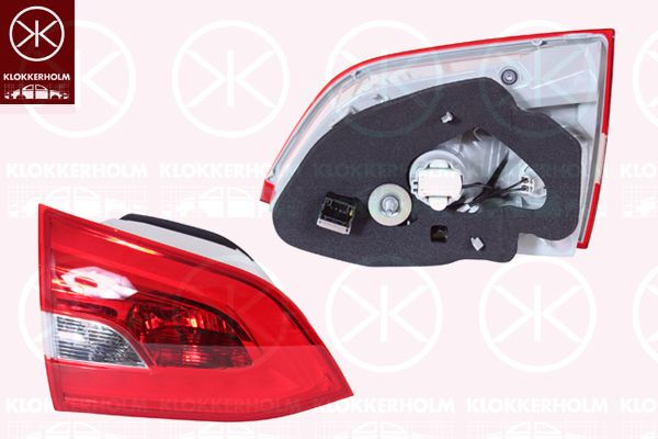 Lampa tylna zespolona KLOKKERHOLM 55280708A1