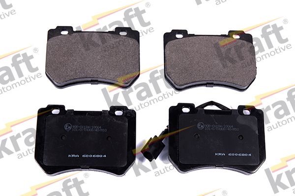 Sada brzdových destiček, kotoučová brzda KRAFT AUTOMOTIVE 6006804