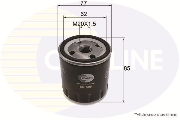 Filtr oleju COMLINE EOF005