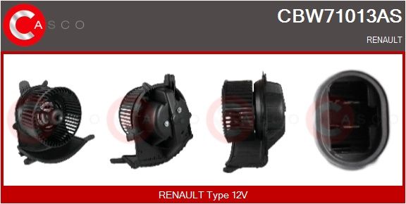 vnitřní ventilátor CASCO CBW71013AS