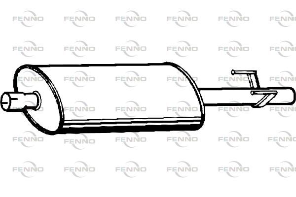 Tłumik środkowy FENNO P3706