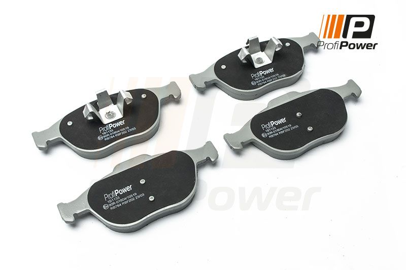 E-shop Sada brzdových platničiek kotúčovej brzdy ProfiPower 1B1133
