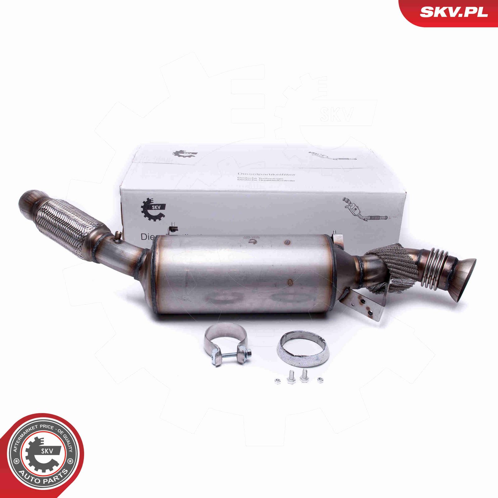 Tahma-/partikelfilter,väljalaskesüst.