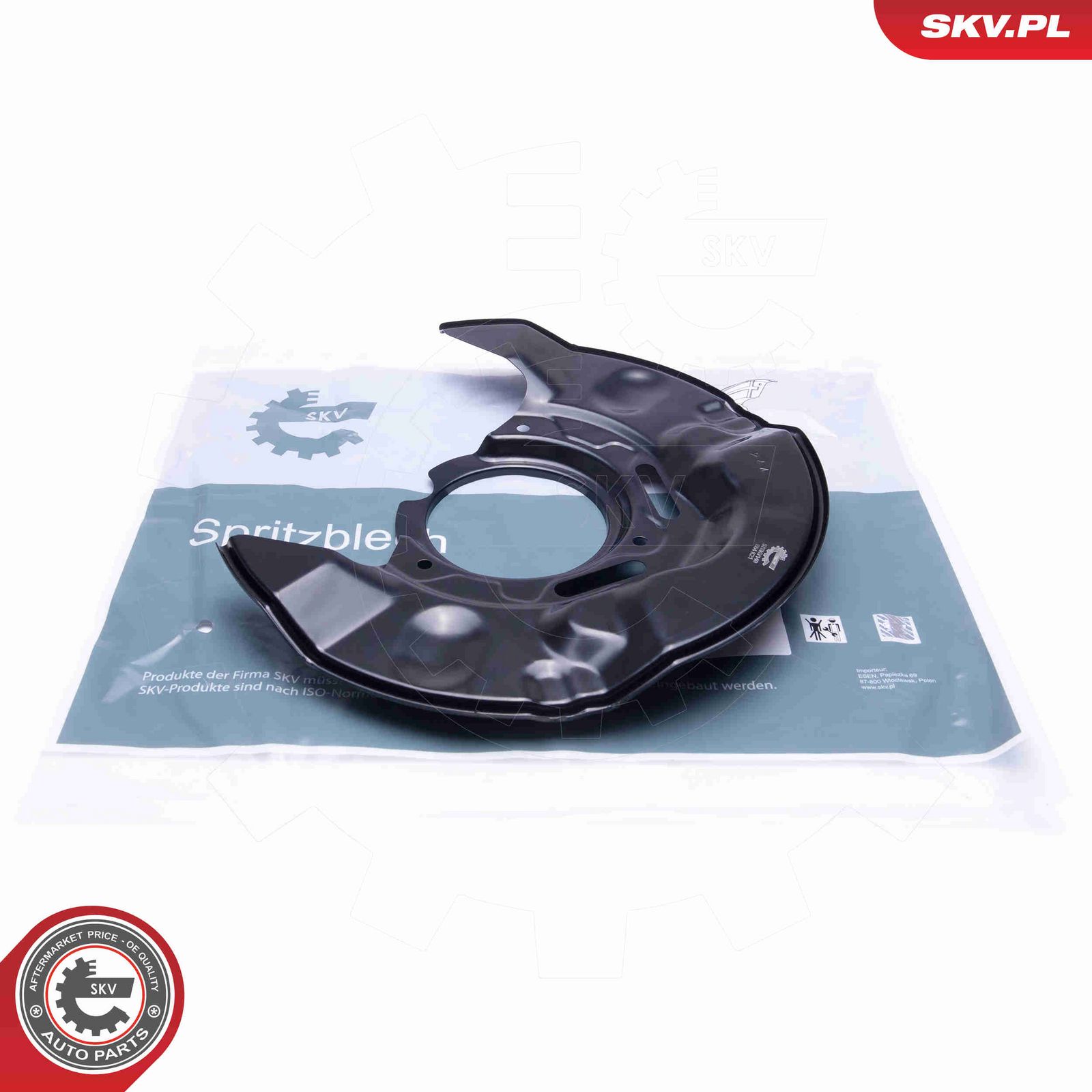 Отражатель, диск тормозного механизма