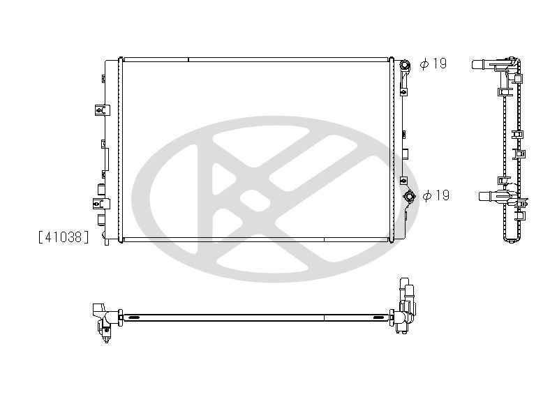 Radiator, racire motor KOYORAD PL823931