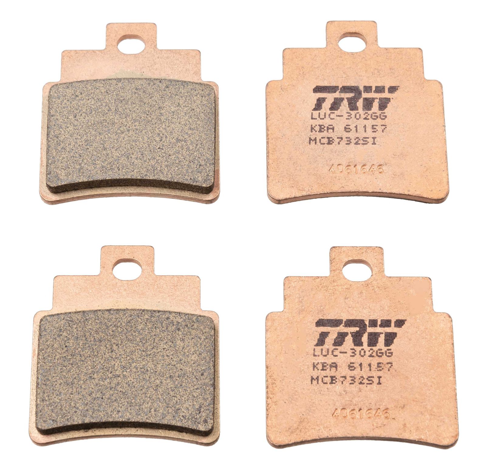 Kit de plaquettes de frein, frein à disque
