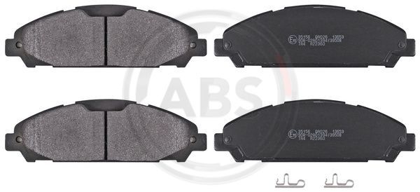 Zestaw klocków hamulcowych, hamulce tarczowe A.B.S. 35156