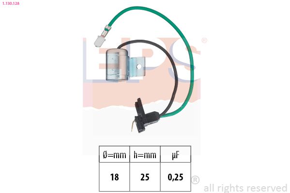 Kondensator, układ zapłonowy EPS 1.130.128