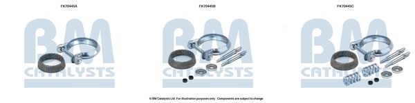 Zestaw montażowy, rura wydechowa BM CATALYSTS FK70445