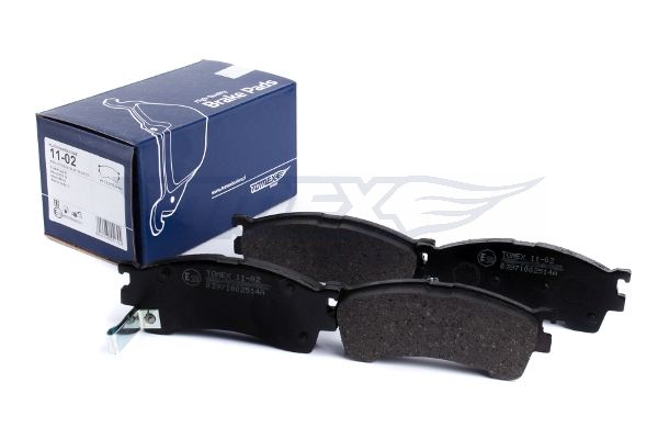 Levně Sada brzdových destiček, kotoučová brzda TOMEX Brakes 11-02