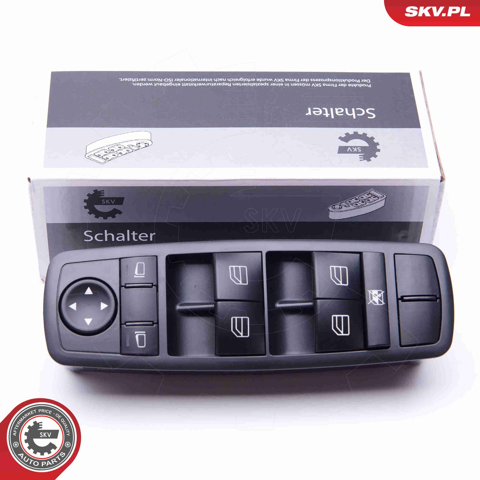 Выключатель, стеклолодъемник