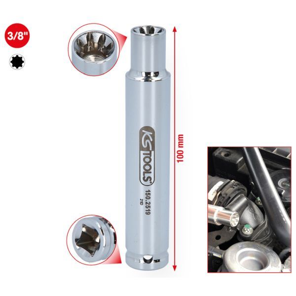 Cap cheie tubulara KS TOOLS 150.2519