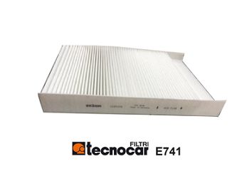 Filtr, wentylacja przestrzeni pasażerskiej TECNOCAR E741