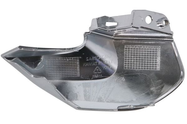 Baguette et bande protectrice, grille de radiateur