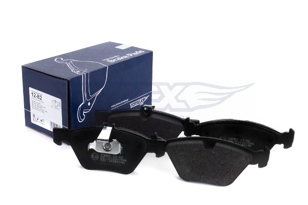Levně Sada brzdových destiček, kotoučová brzda TOMEX Brakes 12-82