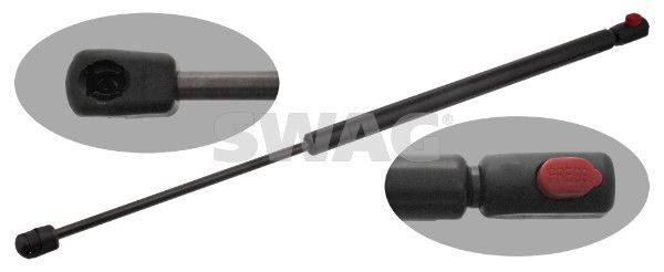 Amortizor capota SWAG 10 92 4733