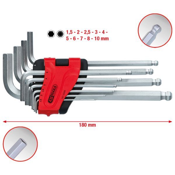 Set surubelnite unghiulare KS TOOLS 151.5000