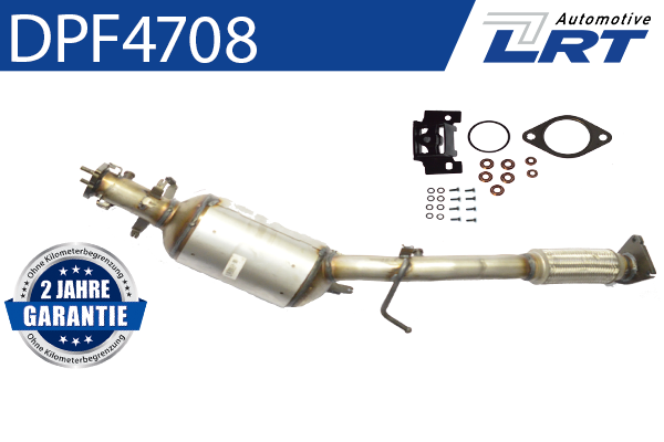 Filtru funingine/particule, sist.de esapament LRT DPF4708