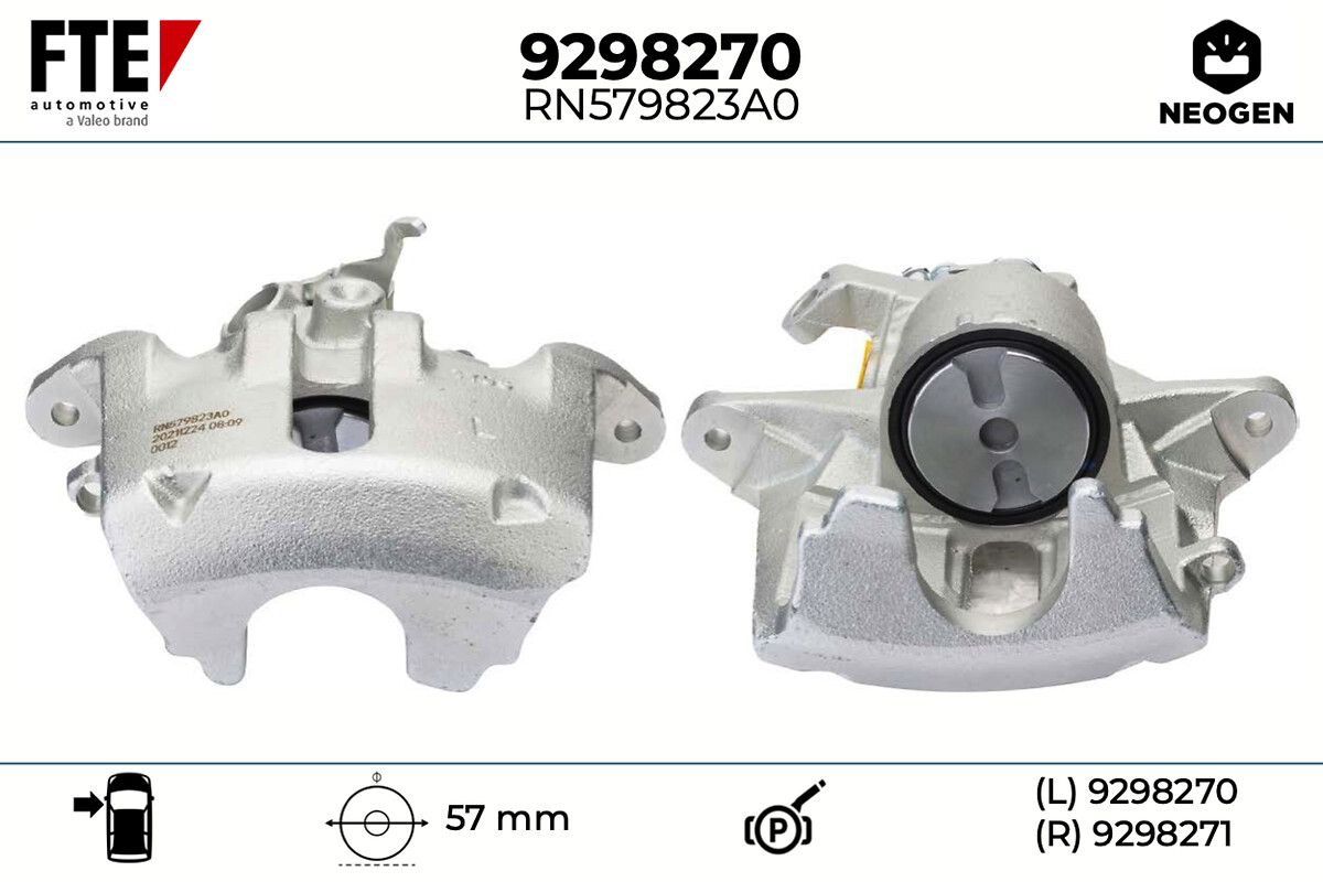 Etrier frana FTE NEOGEN 9298270