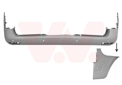 Zderzak VAN WEZEL 3082542
